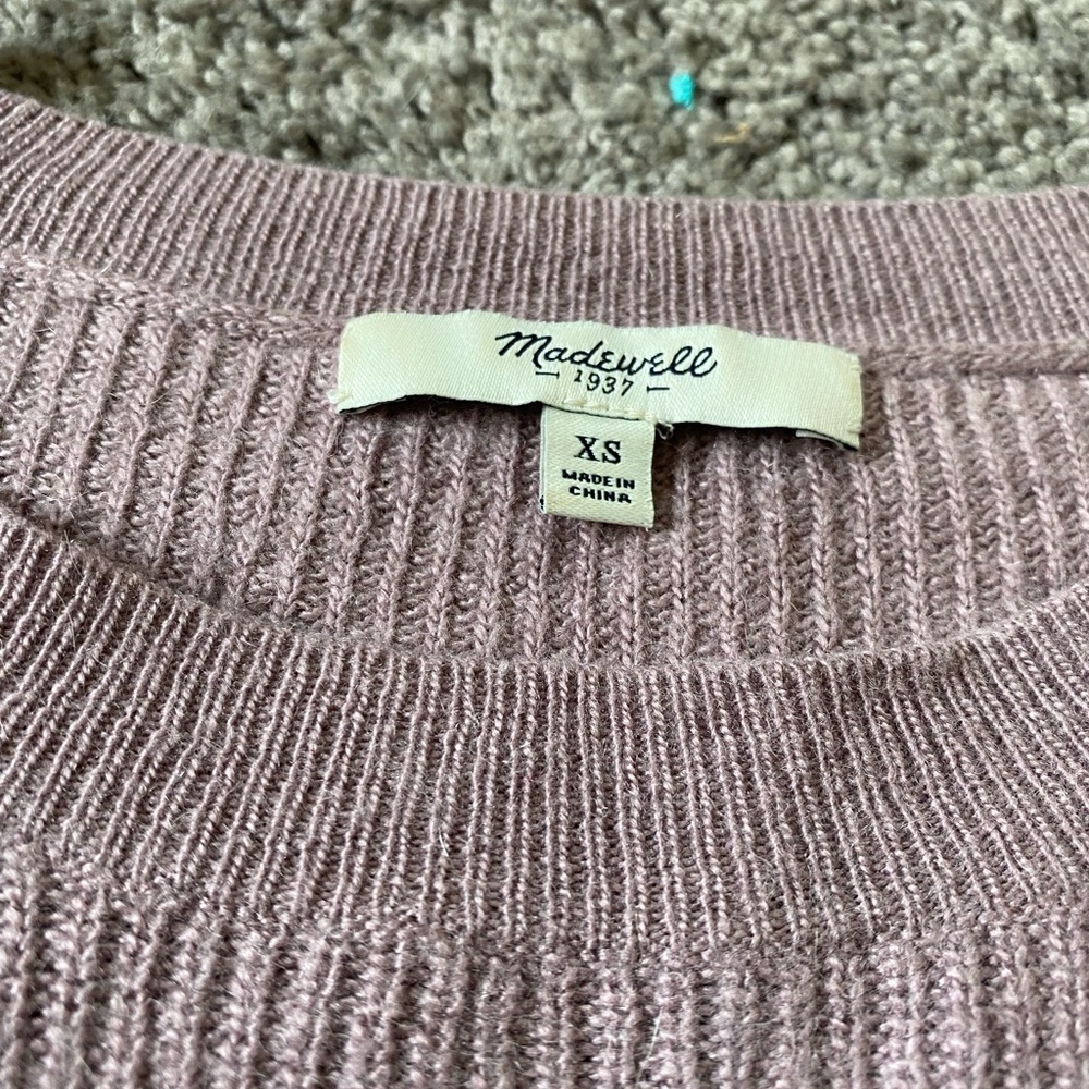 Madewell Wool Crewneck Sweater